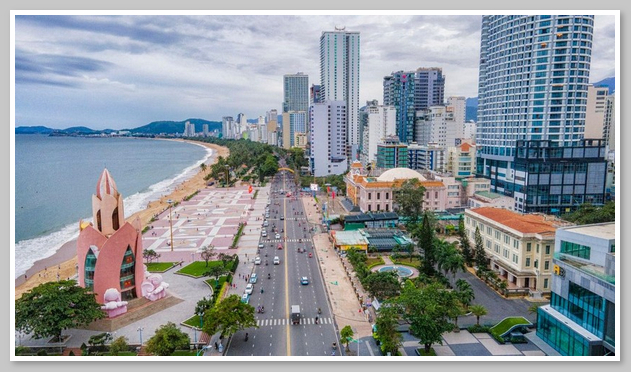 Toàn cảnh thành phố Nha Trang hiện đại và sầm uất 